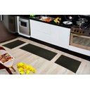 Ver imagem 1 de Kit Cozinha 2 Capachos + 1 Passadeira - Marrom