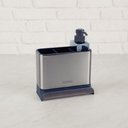 Ver imagem 5 de Dispenser Porta Esponja e Detergente Tramontina Inox Plurale Organizador de Pia Cozinha Plástico