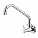 Ver imagem 1 de Torneira Cozinha Parede Essence 1/4 de Volta 27397 Meber - Cromado
