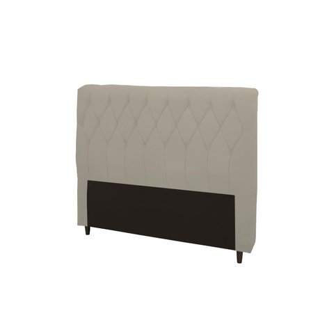 Cabeceira Viena Plus Casal 1400mm Linho Cru - Simbal