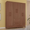 Ver imagem 1 de Guarda-Roupas Star 100% MDF Tuboarte 6 Portas 2 Gavetas