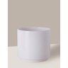 Vaso Cachepô de Cerâmica para Plantas Branco MED - 2