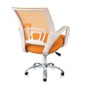 Ver imagem 3 de Cadeira de Escritório Secretária Base Cromada com Rodinha Fortt Lisboa Csf02