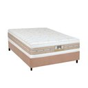 Ver imagem 1 de Cama Box Casal: Colchão Molas Ensacadas Castor Pocket Silver Star Air Double + Base Crc Suede Clean
