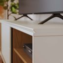 Ver mais imagens de Rack Bancada Tv 65 Pol 160 Cm Otawa Off White Matte Freijo Colibri