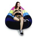 Ver imagem 1 de Puff Sensorial Melissa com Enchimento e Tecido Elástico Good Pufes