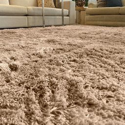 Tapete para Sala e Quarto Felpudo Cronos Casa Dona 200x300 Cm Caramelo - 2