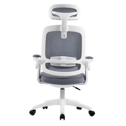 Cadeira de Escritório Ergonômica Cinza/branca Elements Astra - 5