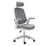 Cadeira de Escritório Ergonômica Cinza/branca Elements Astra - 1