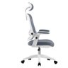 Cadeira de Escritório Ergonômica Cinza/branca Elements Astra - 3
