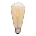 Ver imagem 1 de Lâmpada Filamento Pêra LED 4W Bivolt Luz Amarela 2.400k E27 Empalux