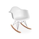 Ver imagem 1 de Cadeira Charles Eames Rar Balanço Design Branca