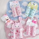 Ver imagem 4 de Manta com Capuz Coral Fleece Turma da Hello Kitty 75x90cm My Melody