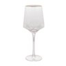Taça Vinho 2pç Cristal 600ml c/ Borda Dourada Taj - Wolff - 5
