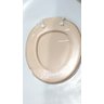 Tampa de Vaso Sanitário Almofadado Universal Oval Creme - 1