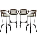 Ver imagem 1 de 4 Banquetas Bar, Balcão Branco Gelo Argila Cancún