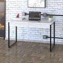 Ver imagem 2 de Mesa Escritório Office Estilo Industrial 1,10 M C/ 2 Gavetas