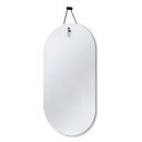 Ver imagem 2 de Espelho Decorativo Aramado Wire Polygon Preto 60x40 Oblongo