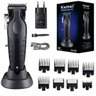 Máquina de Corte sem Fio Kemei com Base Carregadora Km-2296 - 3