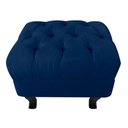 Ver imagem 2 de Puff Luiz Retro Xv Slk Decor Azul Royal