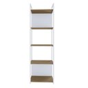Ver imagem 6 de Estante 05 Prateleiras c/Fundo Yon 45cm Est.Branca