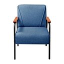Ver imagem 4 de Conjunto Jade 2+1+1 Lugares Cor:Linho Azul 330