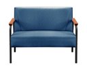 Ver imagem 3 de Conjunto Jade 2+1+1 Lugares Cor:Linho Azul 330