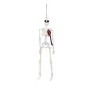 Ver imagem 1 de Esqueleto Decor P/pendurar C/faca no Coracao 40cm Halloween