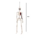Ver imagem 3 de Esqueleto Decor P/pendurar C/faca no Coracao 40cm Halloween