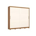 Ver imagem 2 de Guarda Roupa Casal Cayman 2 Portas Cinamomo/Off White Henn