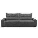 Ver imagem 6 de Sofá Retrátil e Reclinável 5 Lugares 300cm Veludo Antonella Adonai Estofados