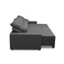 Ver imagem 7 de Sofá Retrátil e Reclinável 5 Lugares 300cm Veludo Antonella Adonai Estofados