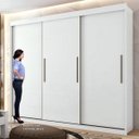 Ver imagem 5 de Guarda-Roupa Casal 3 Portas Aquarius