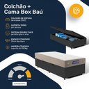 Ver imagem 4 de Cama Box Baú com Colchão Gazin de Espuma D28 Double Face Force Plus Solteiro 88cm