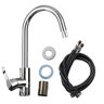Torneira de Banheiro Cozinha Lavabo Luxo Gourmet Lavatorio Lavabo com Função Misturador Monocomando - 5