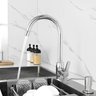 Torneira de Banheiro Cozinha Lavabo Luxo Gourmet Lavatorio Lavabo com Função Misturador Monocomando - 4