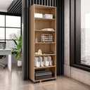 Ver imagem 3 de Estante Livreiro Multiuso Office Freijó Móveis Leão