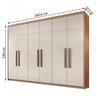 Guarda-Roupa Casal 6 Portas Aries - 4