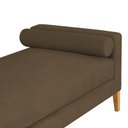 Ver imagem 2 de Recamier Berlim 1,20m Suede Marrom - Inova Decorações