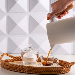 Conjunto Mesa Posta Cristal Wolff Pearl 30pçs Xícaras Boleiras Sousplat Pratos Travessas Molheiras - 3