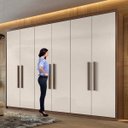 Ver imagem 5 de Guarda-Roupa Casal 6 Portas Aries