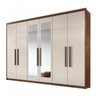 Guarda-Roupa Casal com Espelho 6 Portas Aries - 3