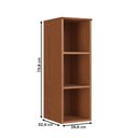 Ver imagem 2 de Nicho Auris 26,6 Cm 100% Mdf Canela - Genialflex