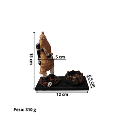 Obaluaê Porta Vela Orixá Umbanda Candomblé Axé 15 cm Loja Mistica Porta Vela Obaluaê 15 cm - 7