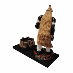 Obaluaê Porta Vela Orixá Umbanda Candomblé Axé 15 cm Loja Mistica Porta Vela Obaluaê 15 cm - 3