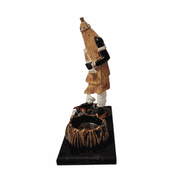 Obaluaê Porta Vela Orixá Umbanda Candomblé Axé 15 cm Loja Mistica Porta Vela Obaluaê 15 cm - 6