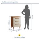 Ver imagem 3 de Balcão 3 Gavetas Pés Reguláveis Milão