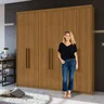 Guarda-Roupa Casal 6 Portas Libra - 9