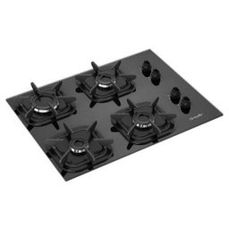 Cooktop 4 Bocas com Queimador Ultra Chama Mueller Bivolt Preto - 4