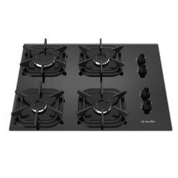 Cooktop 4 Bocas com Queimador Ultra Chama Mueller Bivolt Preto - 1
